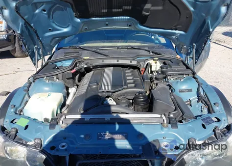 2001 BMW Z3 2.5I из США, поврежденный, VIN WBACN33491LM01574